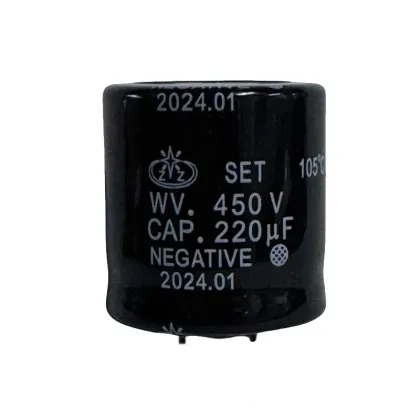 450V 220uF Aluminum Electrolytic Capacitors