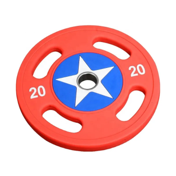PU Weight Plate for Weightlifting - New Design Fitness Equipment