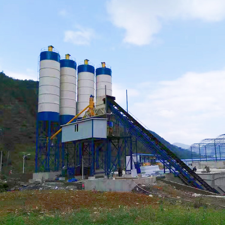 Best quality high performance 90m3/h concrete batching plant