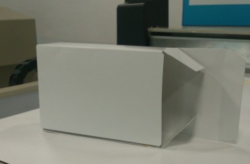 3D greeting card sample pattern making machine
