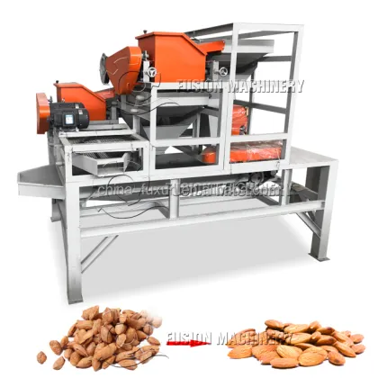 Pecan Nut Cracking and Kernel Separation Machine