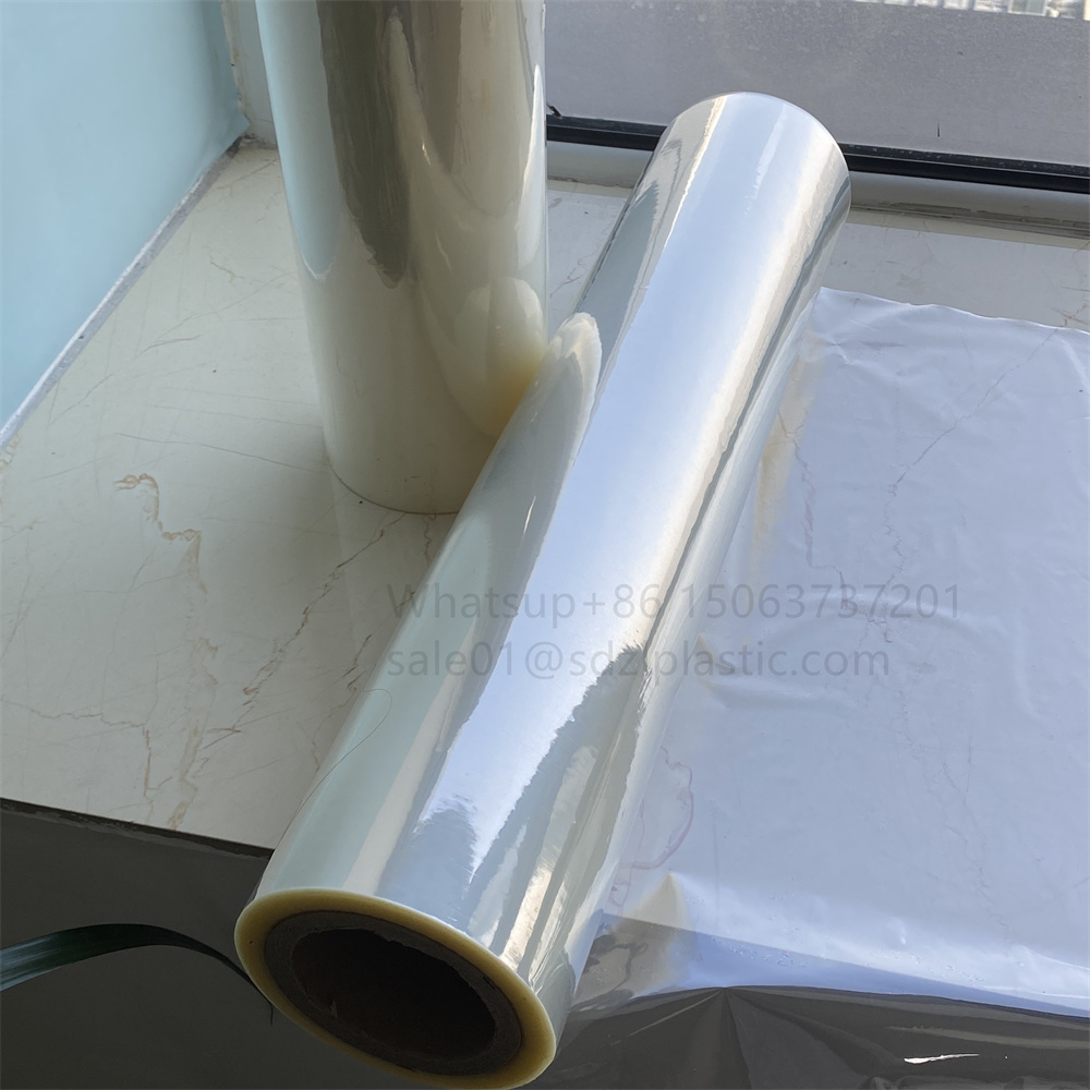 Transparent Center Folded Pvc Shrink Film 1 Jpg