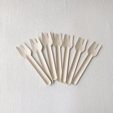 Μίας χρήσης Bagasse 6 &#39;&#39; Fork Cutlery