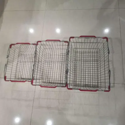 Metal Shopping Basket Wire Shopping Basket