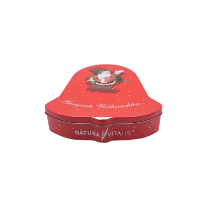 Tin Box Christmas Ornament Storage Metal Storage Boxes