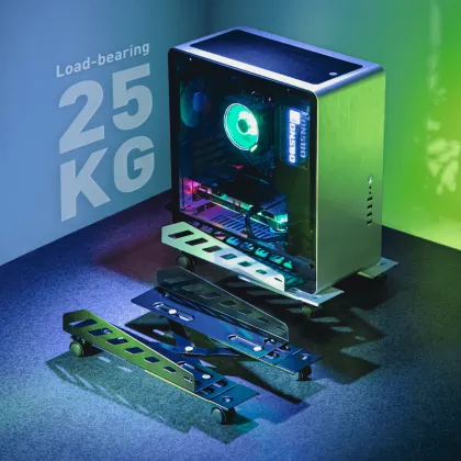 CPB-24 Heavy Duty Mobile CPU Stand for Gaming Computers