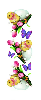 The Colorful Chick Sticker