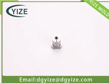 Precision connector mold parts with high grinding precision in YIZE MOULD