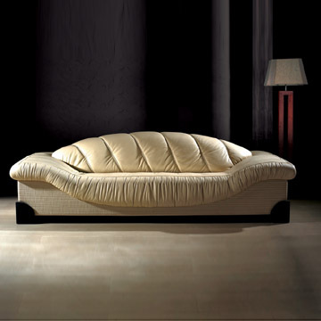 Noble and Elegant Leather Sofa - No. 2505#