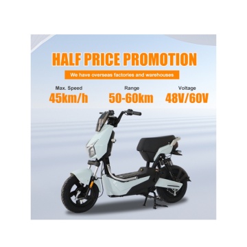 Low Price Electric Motorbikes with Disc & Drum Brakes and Lead-acid Batteries