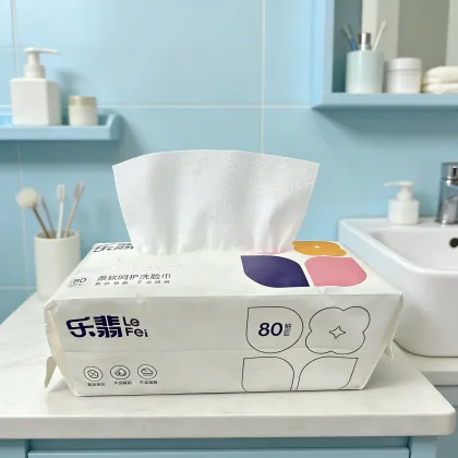 Gentle Makeup Remover Dry Cleansing Wipes