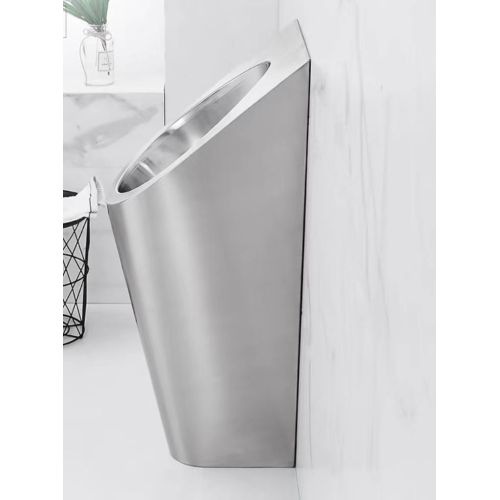 Edelstahlboden montiertes Urinal