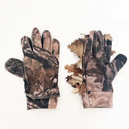 3D Leaf Camo Hunting Gear: Customize Field Gloves for Outdoor