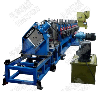 Steel Elevator Guide Rail Roll Forming Machine