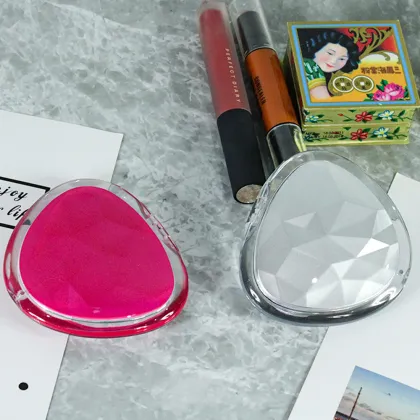 Portable Small Mirror HandHeld Heart Mirror Pocket Mirror