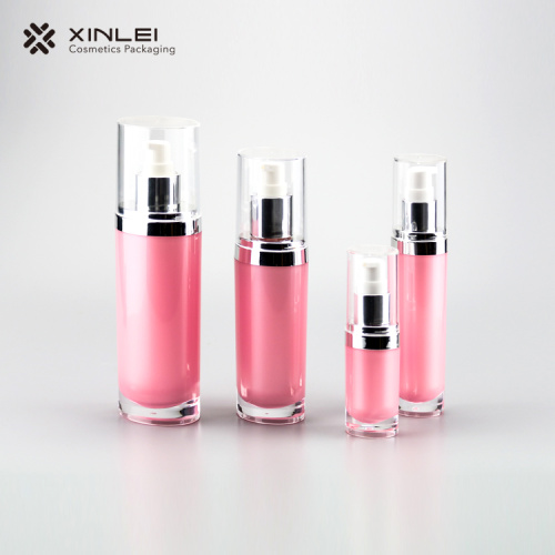 The oval cosmetic Plastic Packaging of skincare