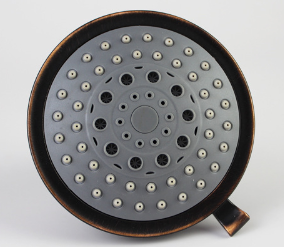 까만 소나기 고압 아 BS 플라스틱 손 샤워 ​​5 기능 머리 샤워 손 살포