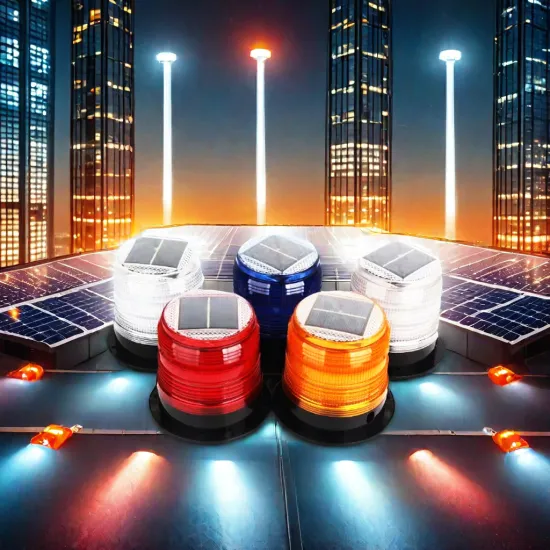 ABS 2000 CD Red Dot Aviation Lights OL4 LS810 L-810 LED LS180 OL32D Type B Solar Warning Obstruction Light with PV Panel