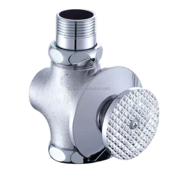 X10468 Brass Concealed Self-Closing Time Delay Pedal Toilet Flush Valve
