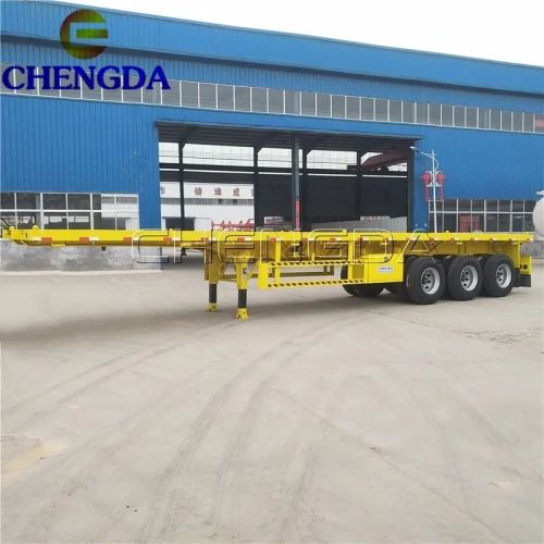 3 Axle Flatbed Trailer Equipment