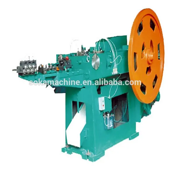 High quality low price automatic iron wire nail making machine