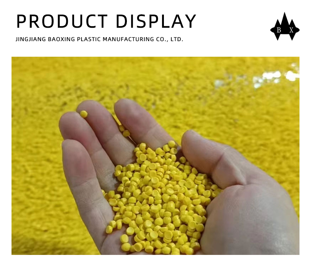 Eco-Friendly Yellow PVC Particles for Cable Sheath X