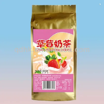 gold aluminum foil food grade plastic packaging milk powder bags