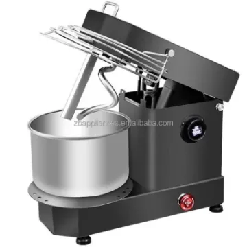 Hm-10td Table Top Bakery Equipment Adjustable Display Timer Spiral Dough Mixer with Light
