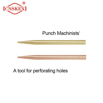 Non sparking Punch Machinists' Hand tools al-cu