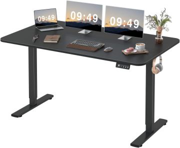 Modern Electric Single Motor Standing Desk for Home Office: No Desktop Included