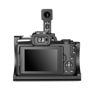 Aluminium Mount Stabilizer Rig for Canon EOS-M50 Camera Video Cage with Quick Release and Code Shoe