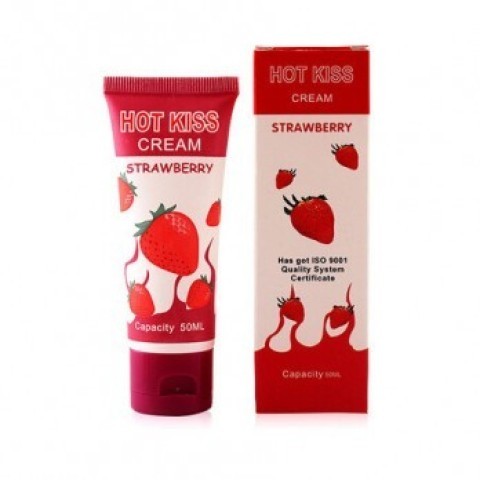 Hot Kiss With Edible Lubricating Oil Lubricants Lubricant Strawberry