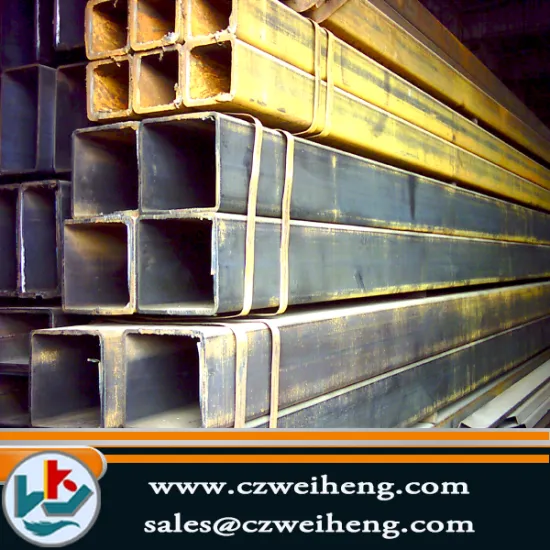 erw steel pipe ! double wall tube 12*0.7mm square tube weight