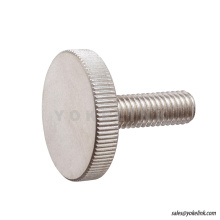 DIN 653 nerezová ocel M6 X 10 mm rýhované tenké šrouby s palcem