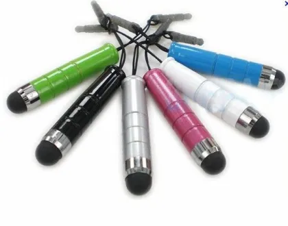 Green Aluminum Capacitive Touchscreen Stylus For Iphone , Samsung , Htc
