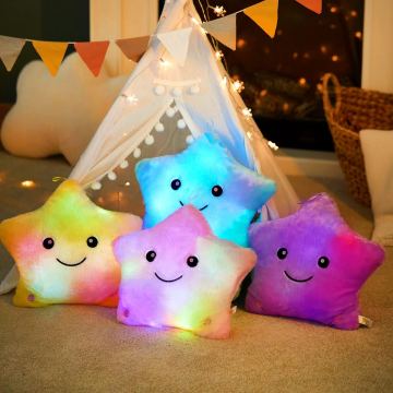Twinkle Star Shaped Luminous Pillow: A Soft and Illuminating Kids Toy