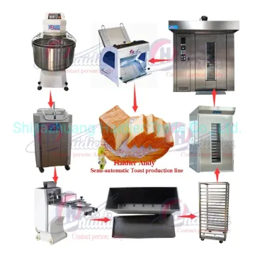 Hot Sale Industrial Automatic Toast Making Machine French Bread Production Line