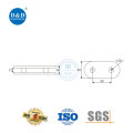 Clip per morsetti con connettore in vetro hardware del bagno con doccia