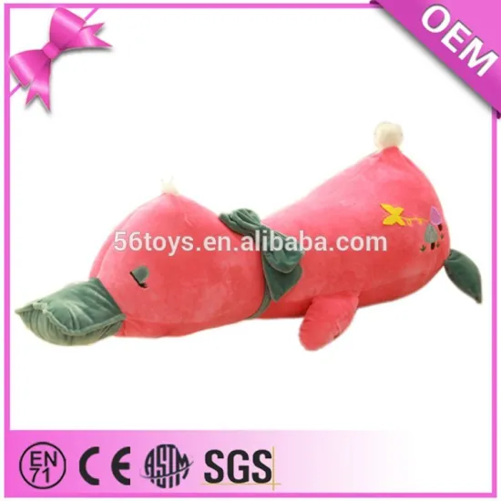 china gift singing plush platypus soft duck toy,plush pink duck