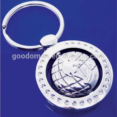 custom design made you own keyring innovative earth shape keyring