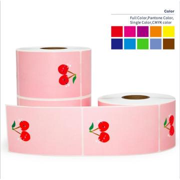 Full color printing food label sticker