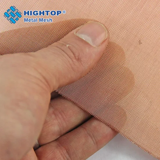 Ultra Fine Phosphor Bronze Wire Mesh Screens for EMI/RFI Shielding: 100, 150, and 200 Mesh Options