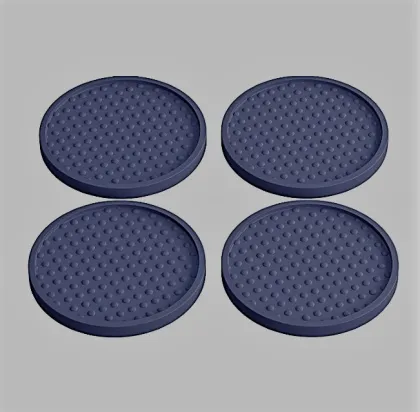 Rubber Drink Tea Bar Mat Coaster