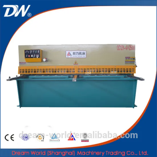 Best-selling QC12Y series shearing machine , hydraulic shear machine
