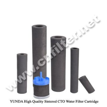 Carbon Block Water Filter Cartridge Sintered