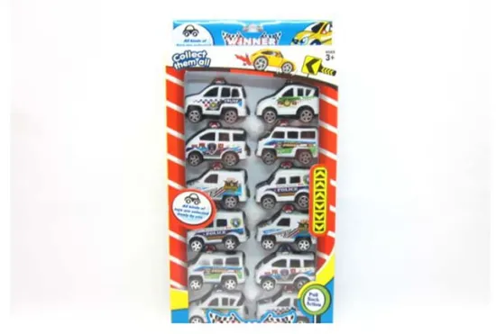 PULL BACK POLICE WAGON