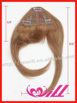Human Remy Clip In Hair Bangs Fashion Hair Bangs Clip In Hair Extension Hair Accessories