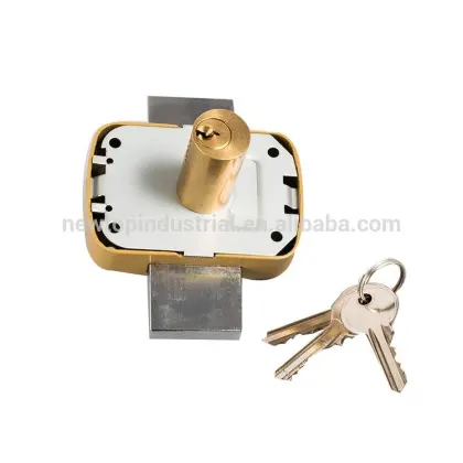 Door anti theft lock free sample hardware rim door locks