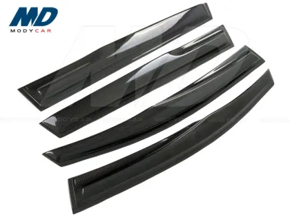 Carbon Fiber Window Visor Sunrain Guard for 2005-2010 Honda Odyssey