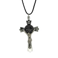 Metal Cross Pendant Necklace